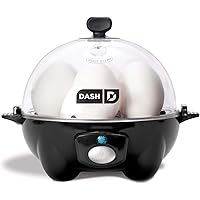 Dash Rapid Egg Cooker: 6 Egg Capacity Electric Egg Cooker for Hard Boiled Eggs, Poached Eggs, Scrambled Eggs, or Omelets…