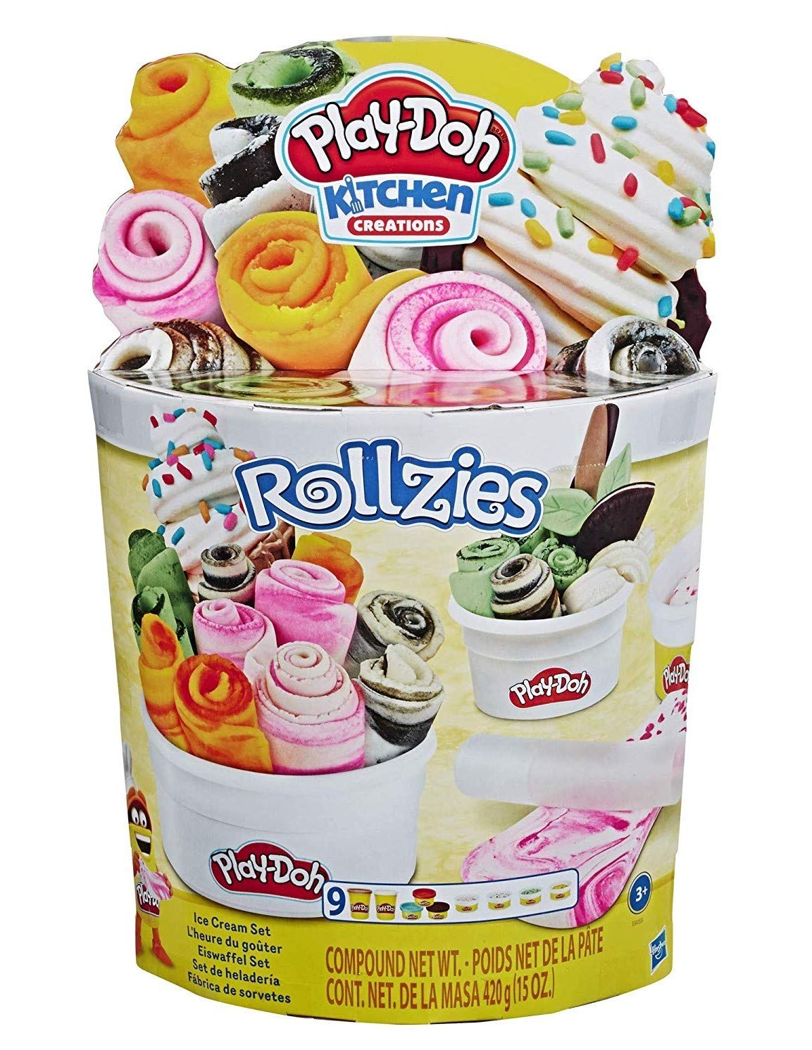 Play-Doh Rollzies Ice Cream Set
