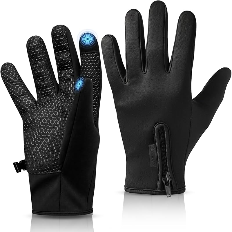 Westwood Fox WFX Cycling Gloves Touchscreen Thermal Black L