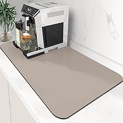 WISELIFE Coffee Mat Super Absorbent Dish Drying Mat