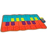 B. toys – Piano Dance Mat – Songs, Fun Sounds & 4 Music Modes – Musical Toy for Kids – Floor Mat for Active Play – 3+ Years– 