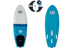California Board Company CBC Surfboard, 5-Feet x 8-Inch, Assorted