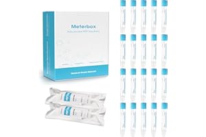 Meterbox 10ml PRP Tubes for PRP Systerm, ACD and Gel Glass Tube, Individually Wrapped Box of 20