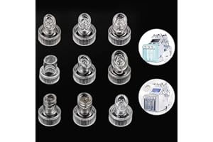 Professional Skincare Device Accessories Kit,Spa Tool Accessories - Suction Head Attachments with Sterile Vials (10ml),for Hy