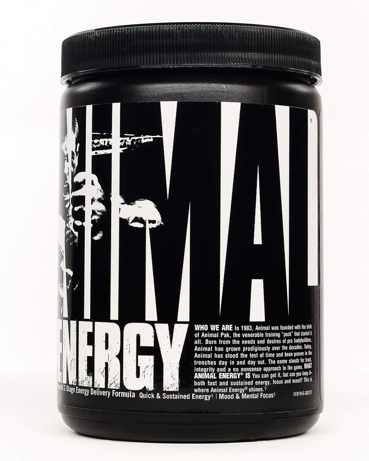 Animal Energy - Powerful 2 Stage Energy Delivery System - 300mg Caffeine per Capsule - Quick and Sustained Energy - Mood and Mental Focus Support - 60 Capsules: Health & Personal Care