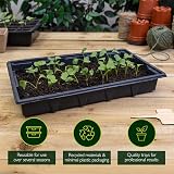 Bosmere N250 Professional Seed Tray Black Pack of 5 view 2