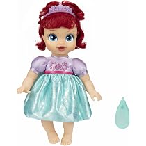Amazon.com: Disney Princess Muñeca Rapunzel con biberón y tiara ...