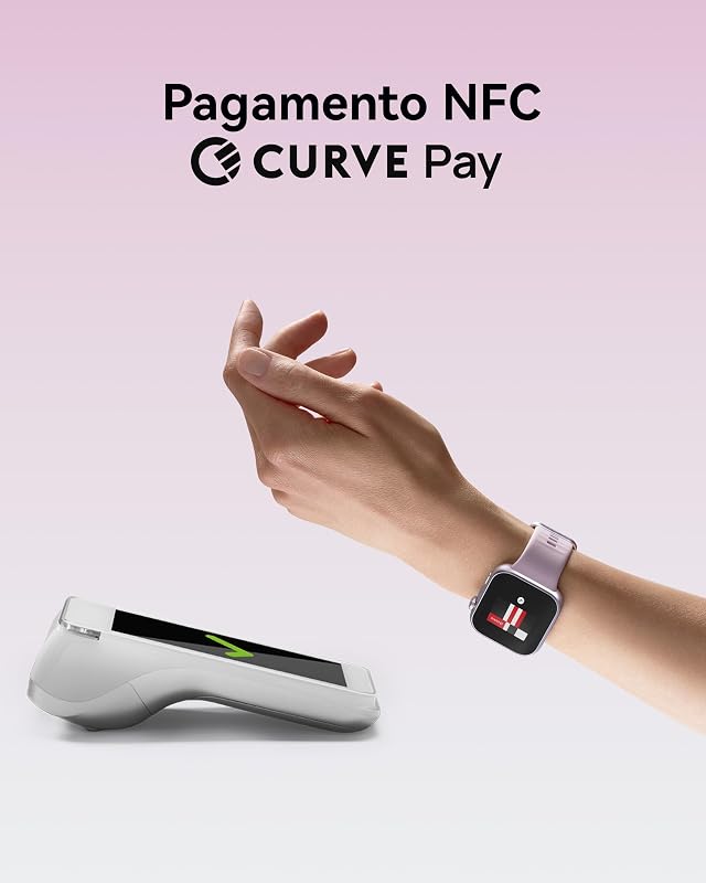 WATCH FIT 5 Smartwatch, Schermo AMOLED HD da 1,82", Bianco
