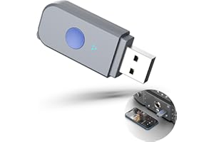 VONVOFF USB Bluetooth Car Kit [Stronger Mics& Noise Cancellation] &[Plug-and-Play] Bluetooth 5.3 Receiver Adapter for Car Music/Hands-Free Calls/Stereo Audio,(H222) Grey