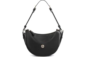 Missnine Shoulder Bag for Women Small Purse Vegan Leather Hobo Bags Crescent Clutch Tote Handbag Ladies Crossbody Bags
