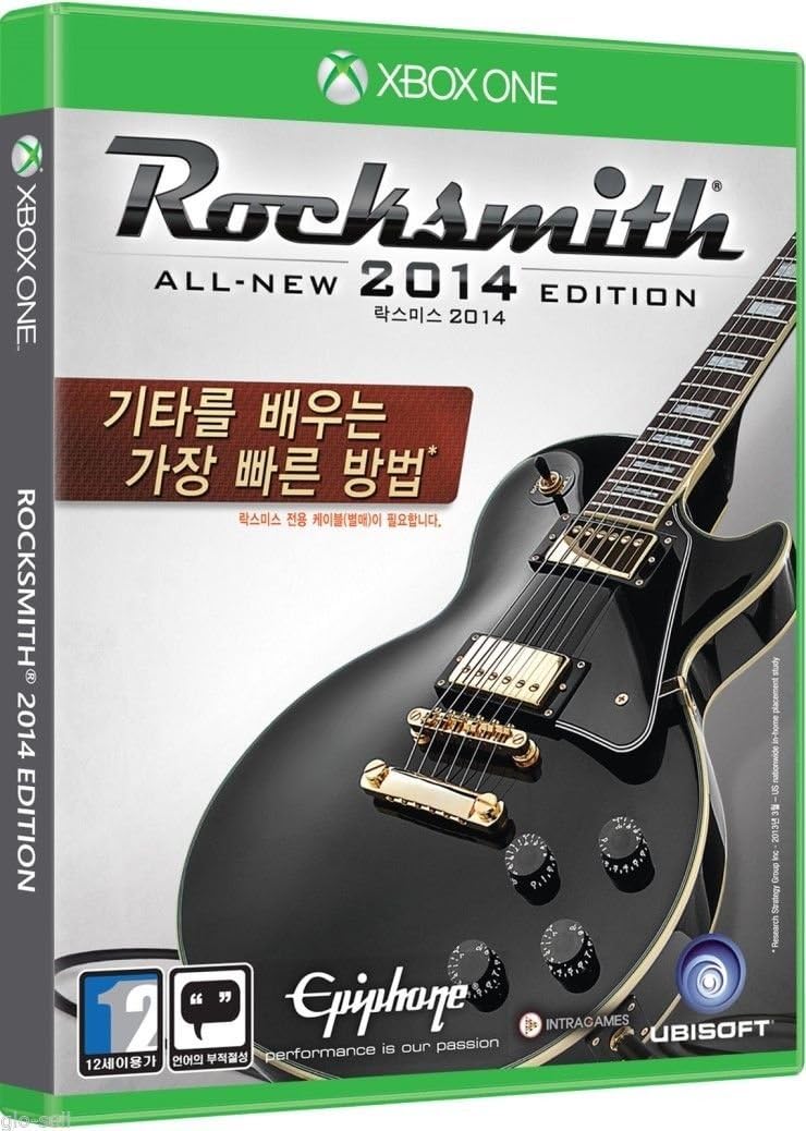 NEW Rocksmith 2014 Edition with Real Tone Cable for Microsoft Xbox One Cable Xb1