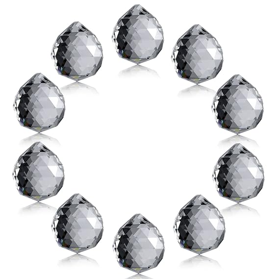 Neewer® 1,75 Zoll / 40mm Klarer Kristall Ball Prisma Anhänger Sonnenfänger für Feng Shui / Wahrsagung oder Hochzeit / Zuhause
