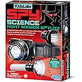 KidzLabs - Spy Science Night Mission Spylite, Science and Technology for Kids, Spy Role Play Detective Kit with Spylite and Morse Code for Ages 5+