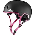 TurboSke Skateboard Helmet, BMX Helmet, Multi-Sport Helmet, Bike Helmet for Kids, Youth, Men, Women