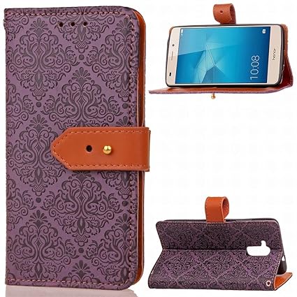 Ougger Handyhülle für Huawei Honor 5c / GT3 Hülle Tasche, Klassische Fresken BriefHülle Tasche Schale Schutzhülle PU Leder We