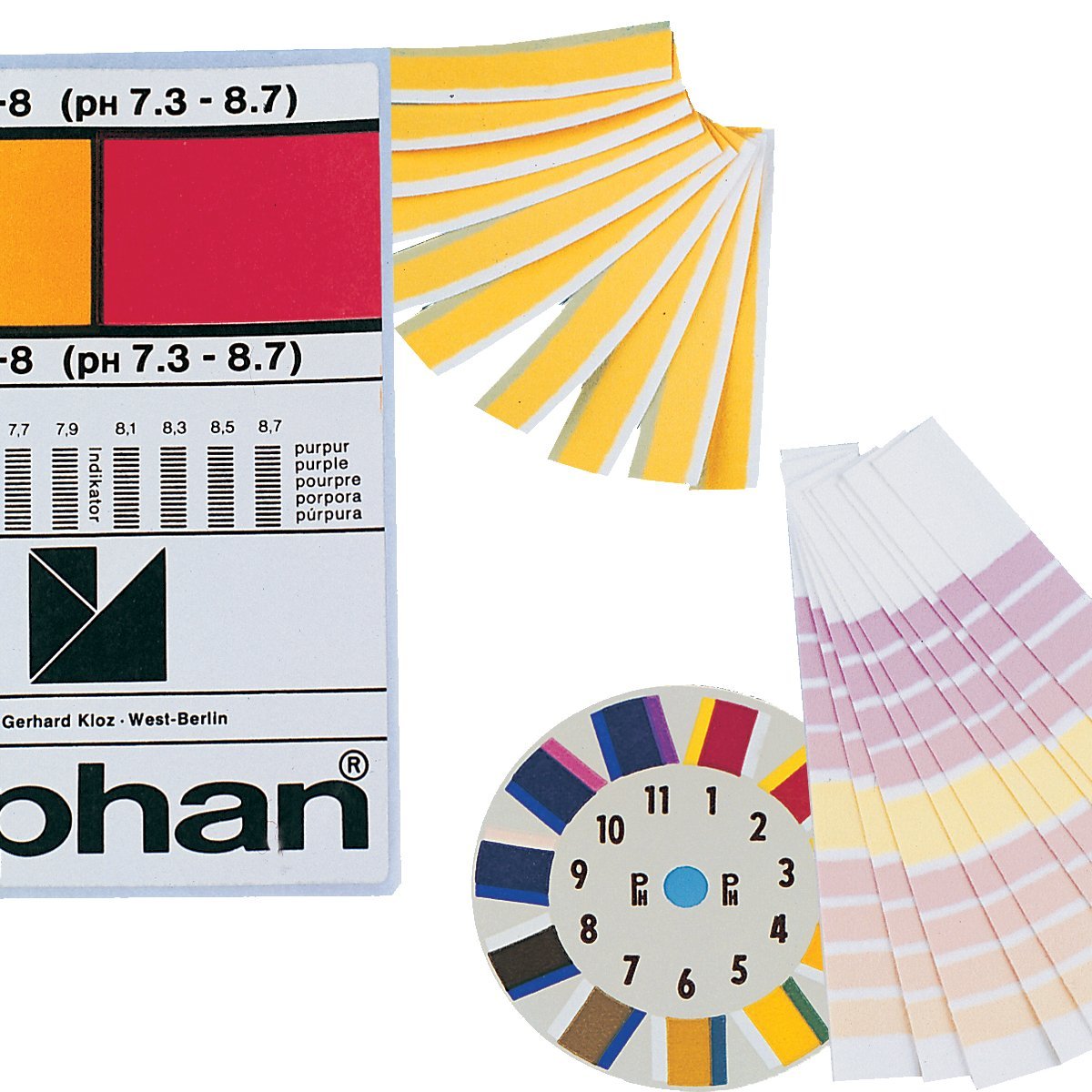 PH-Indikatorpapiere Lyphan, 0,2 pH, 3,9 - 5,3 pH, 200 Stck./Pack