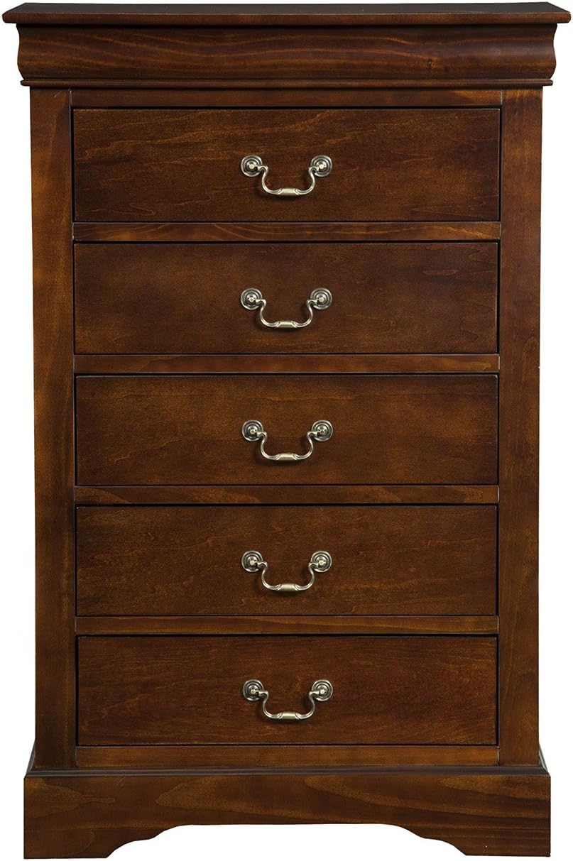 Alpine Furniture West Haven 5 Drawer Chest