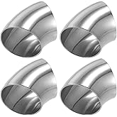 3" Ultra Tight Radius Mandrel Bend 90 Degree 304 Stainless Steel 0.84D Exhaust E - Foto 2