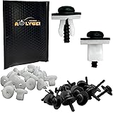 AOLYGEI C14 20 Set Splash Shield Screws for Ford Escape - T30 Torx Head Bolts and Grommets for Undertray Engine Fender Liner