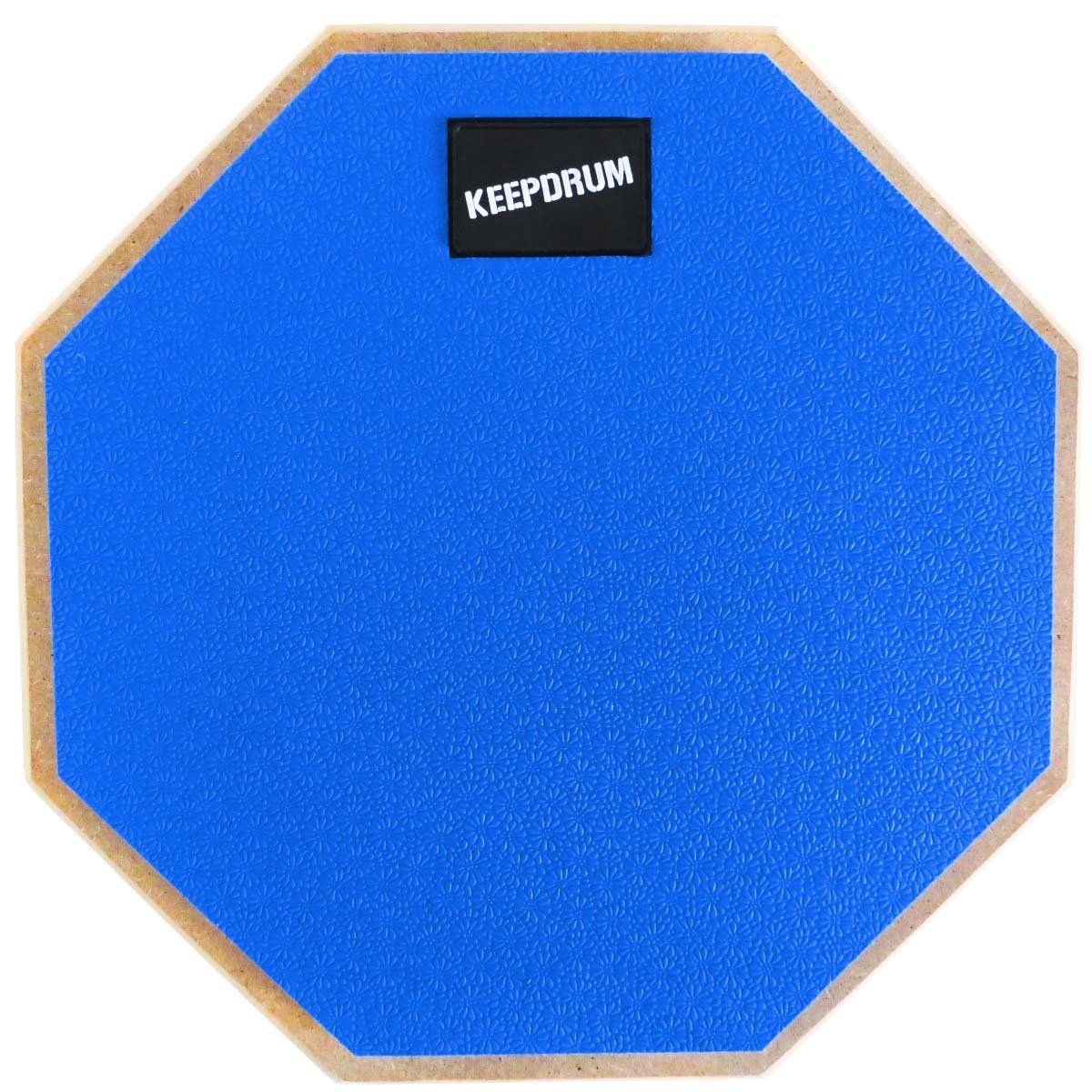 Keepdrum DP BL Practice Pad Drum Practice Pad Blue with 8 mm Thread