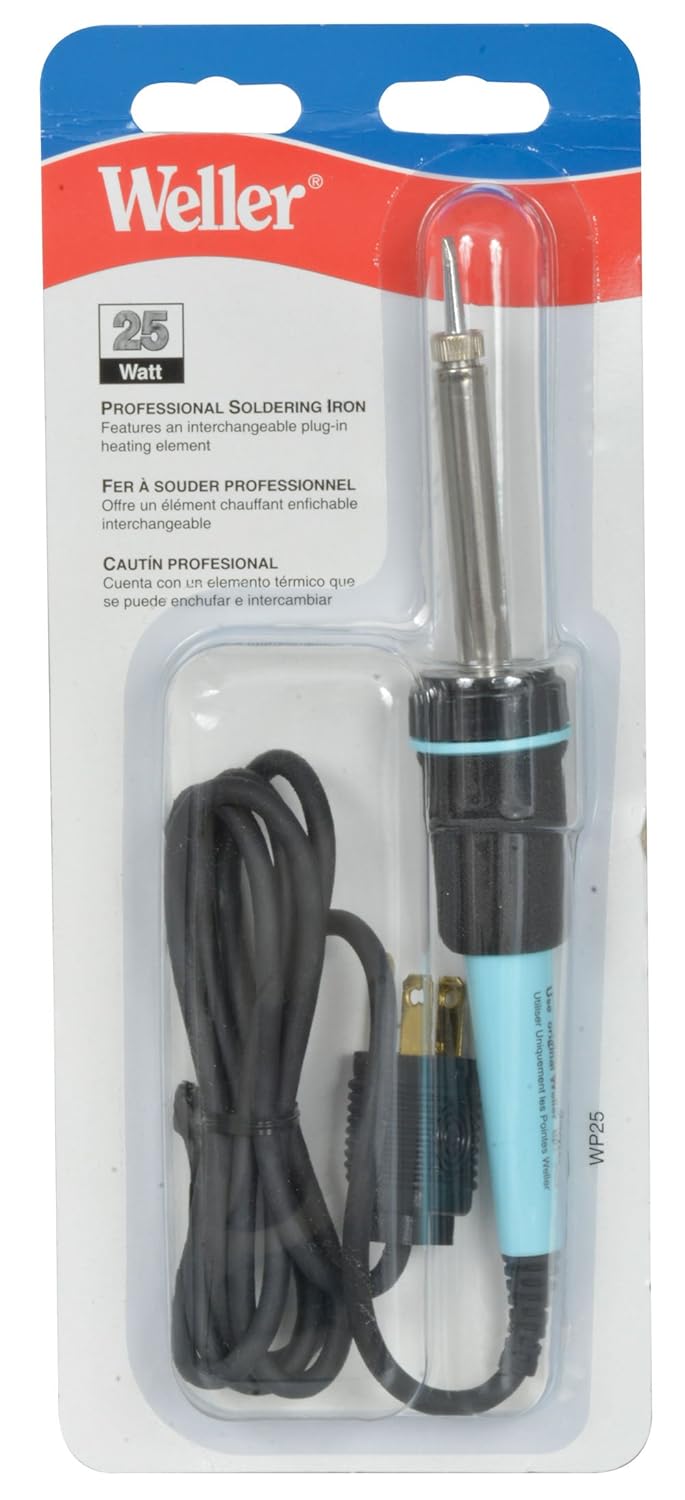 Weller WP25VP Professional Soldering Iron, 3 Wire Cord