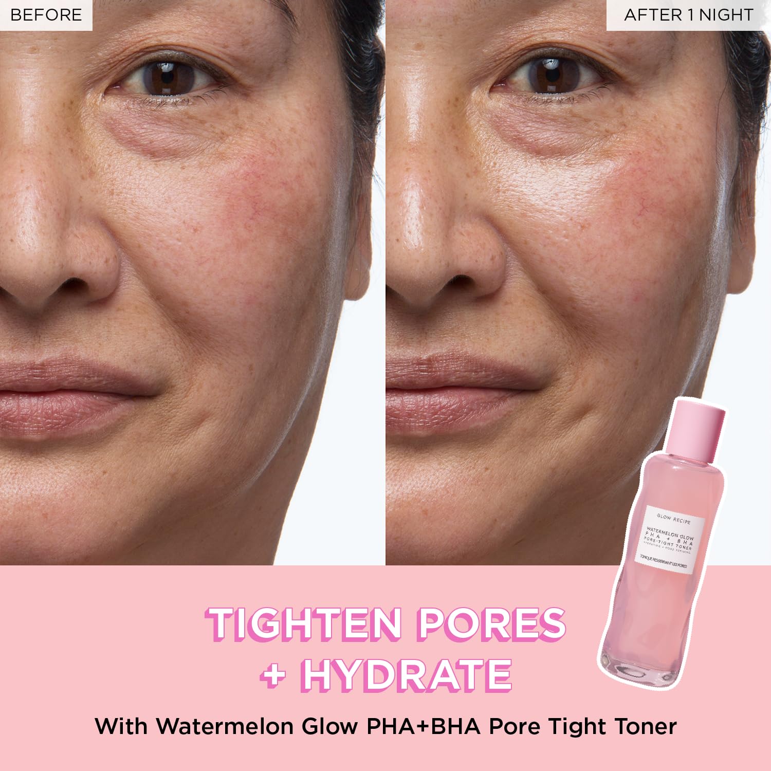 Mua Glow Recipe PHA + BHA Face Toner - Facial Toner, Pore Minimizer ...