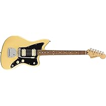 Amazon.com: Fender Player Jazzmaster Electric Guitar, Buttercream