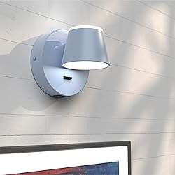 URSOLA Wall Light Set of Two, LED Wall Sconce with
