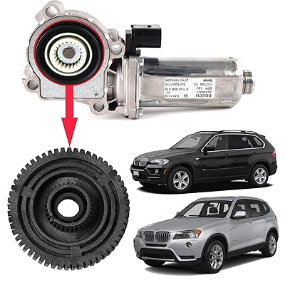 Transfer Case Actuator Servo Motor Gear Replacement for BMW X3 X5 E83 2710756629 U23