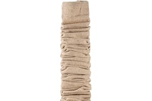 Awclub Chandelier Cord Cover, 6 Feet Length, Natural Cotton Color