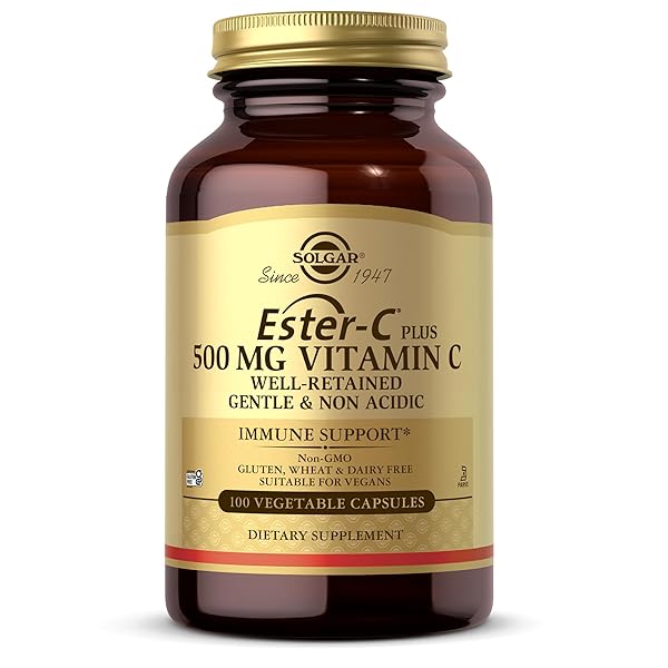 SOLGAR ESTER-C PLUS 500 MG VITAMIN C (ASCORBATE...
