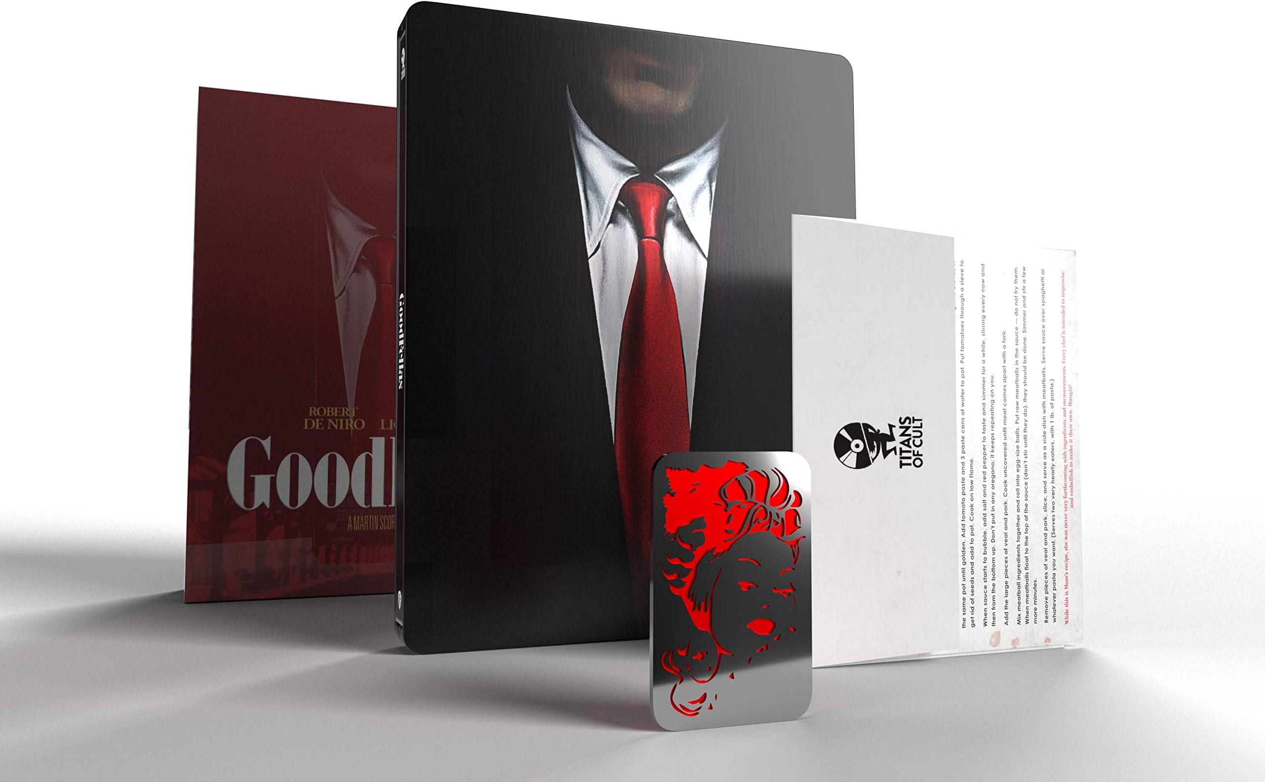 Goodfellas Titans of Cult Limited Edition 4K Steelbook UK IMPORT