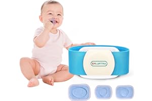 ENLUNTRA Umbilical Hernia Belt Baby，Breathable Baby Belly Band，Adjustable Newborn Belly Support Band Wrap with 3 Hernia Packs