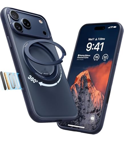 Amazon.com: TORRAS Ostand for iPhone 17 Pro Max Case, Fit for
