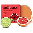ANIHANA Conditioner Bar for Dry Damaged Safe For Color Treated Hair Moisturizing Hydrating Healthy Looking Hair Paraben Free Grapefruit and Lime 2.1 oz