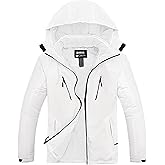 Skieer Men's Waterproof Ski Jacket Winter Snow Coat Windproof Snowboarding Jackets Warm Raincoat
