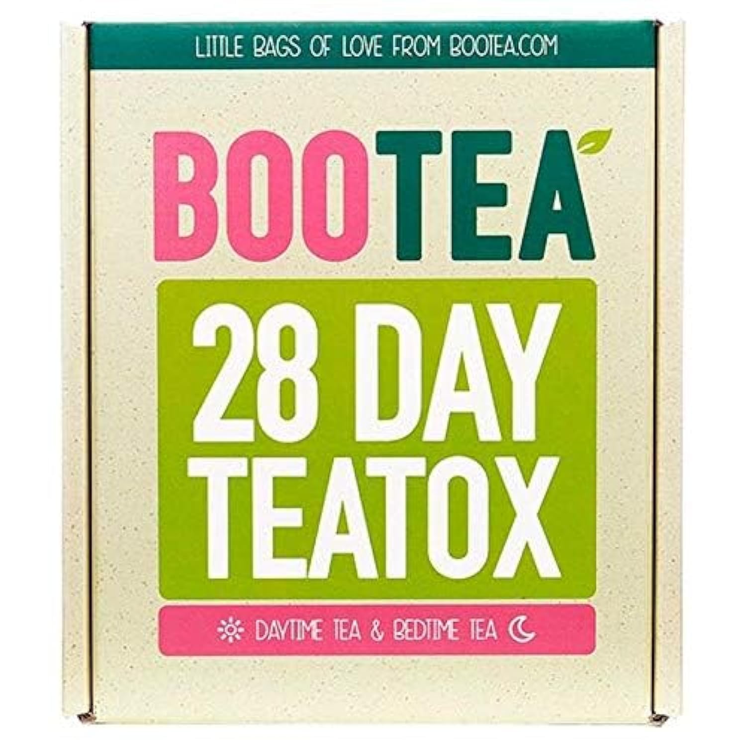 Bootea Coffeetox Herbal Teatox Tea & Coffee Blend for Energy Boost & Cleanse, with Fennel, Yerba Mate, Dandelion & Matcha, No Caffeine, All-Natural Ingredients