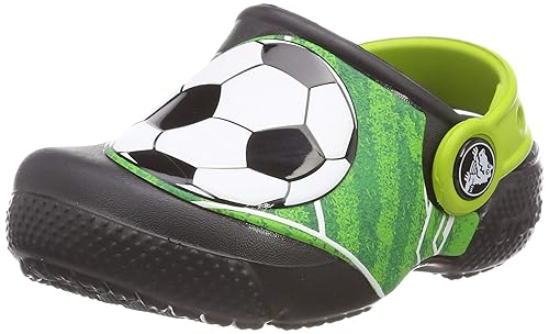 crocs Unisex-Kinder Fun Lab Football Clogs