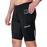 Men's Cycling Shorts Padded Biking Cycle Clothes Bike Riding Pants Bicycle Mountain Bike Tights UPF 50+