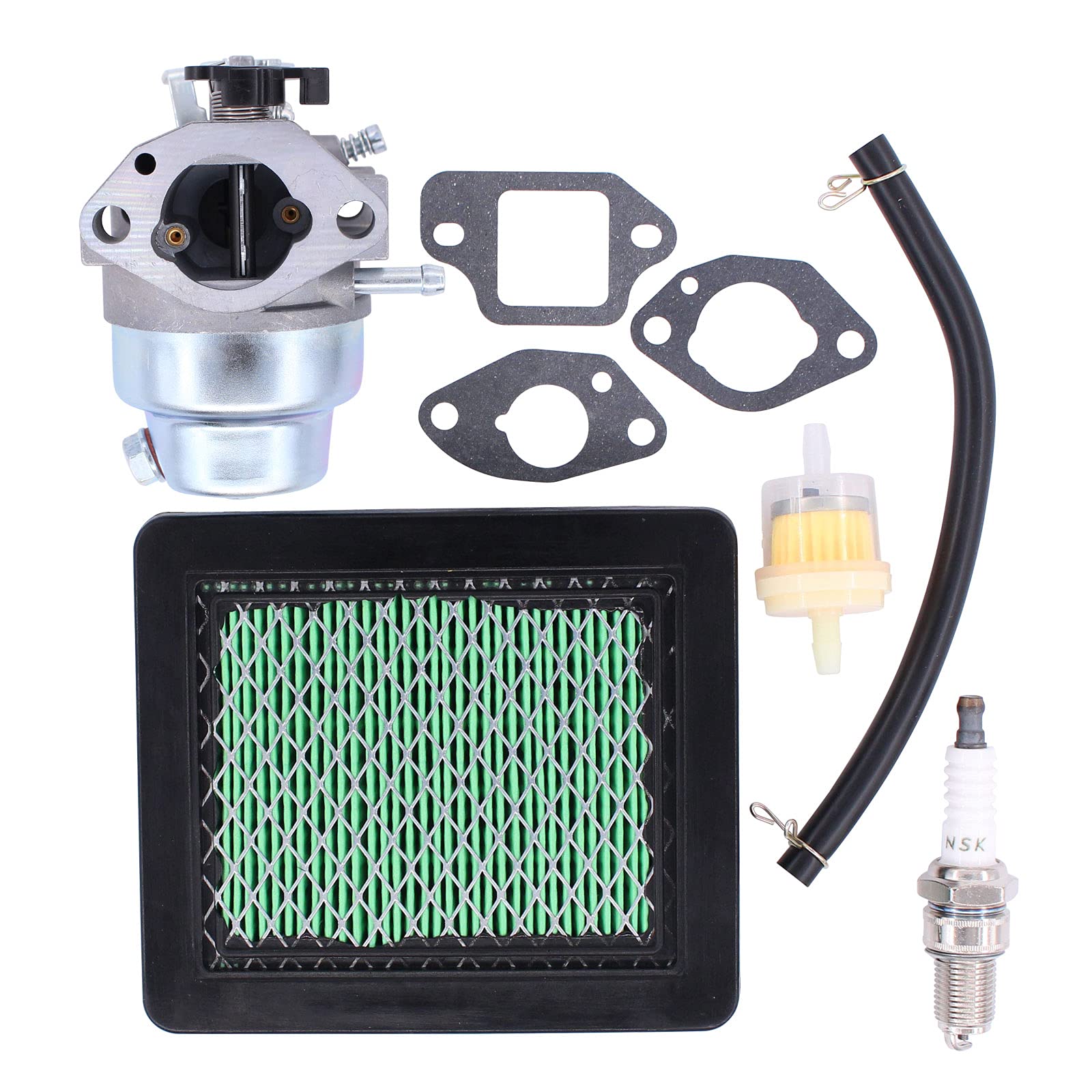 HouYeen Carburetor Carb with Fuel Hose Air Filter Fuel Filter Gaskets for Honda GCV135 GCV160 GC135 GC160