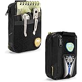 VIPERADE VE26 EDC Pouch Organizer with 11 Compartments, Small Tool Pouch with DIY Patches Area, EDC Pocket Organizer for Mutitools