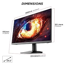 KOORUI 24.5 Inch Gaming Monitor