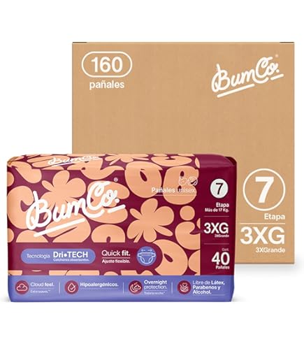 Pañales Tipo Pantalón Bumbyy Premium - Talla 5 (12-16 Kg), Pack De 150 Unidades, Protección 12 Horas, Hipoalergénicos