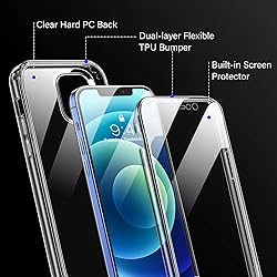 Diaclara Designed for iPhone 12 Mini Case, Full