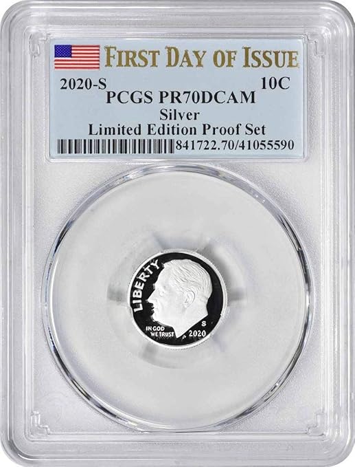 2020 S Roosevelt Dime Limited Edition Silver Proof Set
