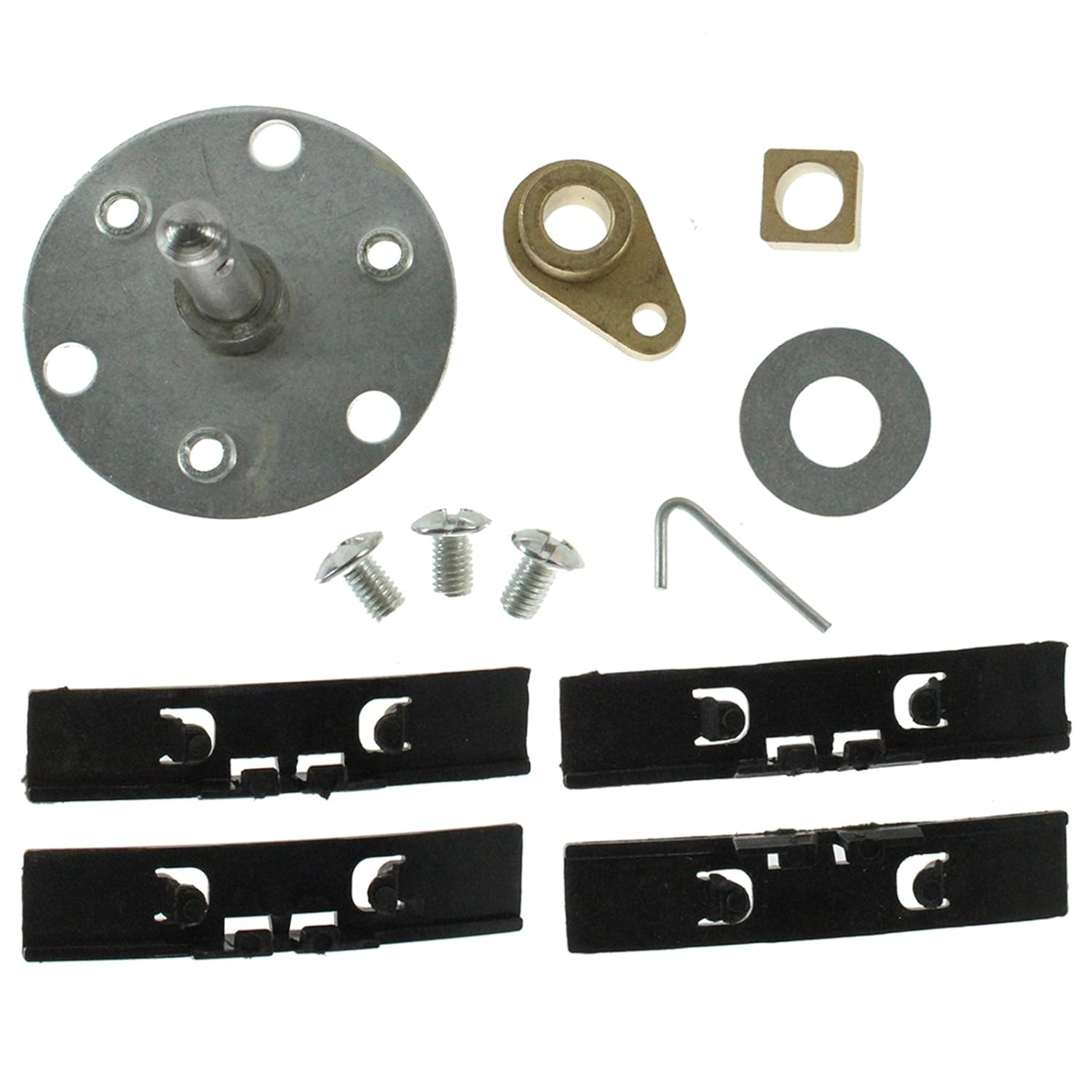 SPARES2GO Drum Bearings Shaft Repair Kit for Indesit Tumble Dryers (12