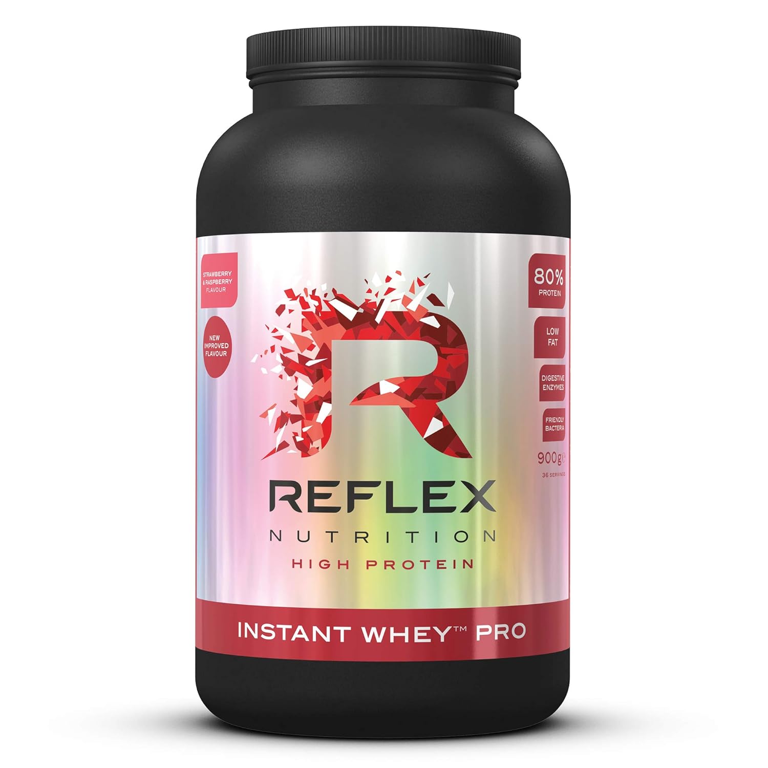 Reflex Nutrition Instant Whey Pro Protein Powder Shake 80 Protein