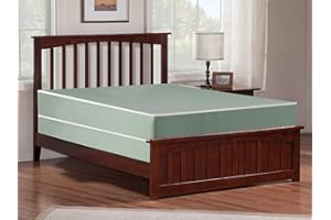 Mayton 8-Inch Firm Double sided Tight top Waterproof Vinyl Innerspring Mattress 8" Split Wood Box Spring/Foundation Set, King