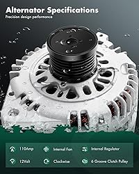 SCITOO Alternator Replacement for Nissan for Altima