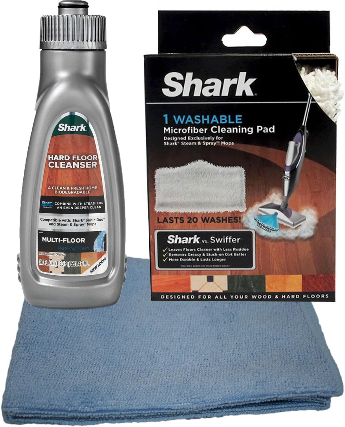 Bundle 3 items Shark Microfiber Cleaning Pad, Shark